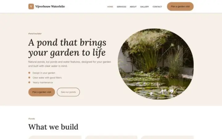 Tema Vijverbouw Waterlelie