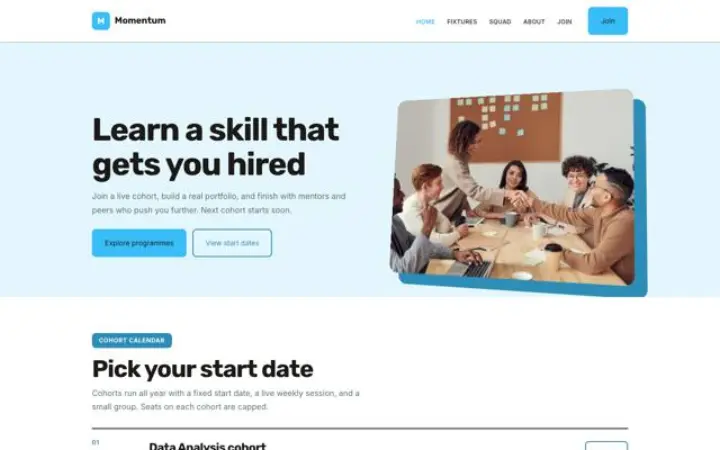 Tema Momentum