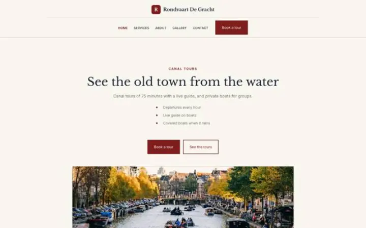 Tema Rondvaart De Gracht