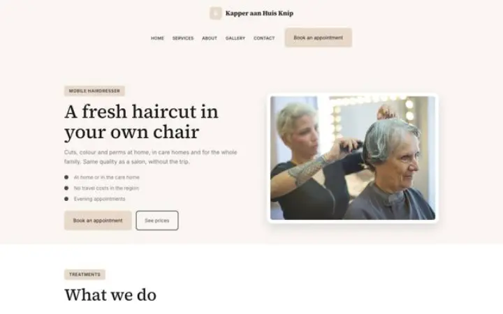 Tema Kapper aan Huis Knip