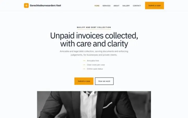 Sito web per ufficiali giudiziari