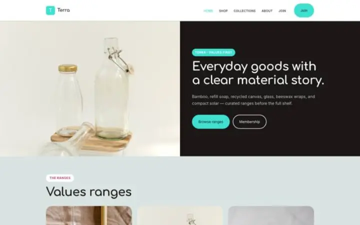 Sito web per eco